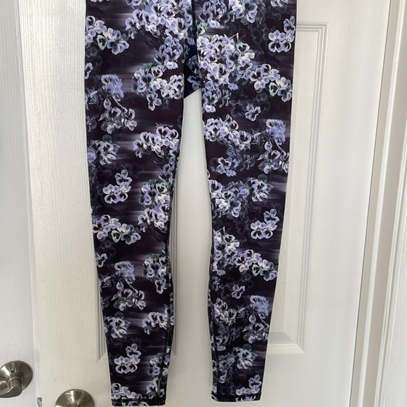 FABLETICS POWERHOLD DEFINE HIGH WAIST 7/8 Floral Nocturne leggings XXS 0-2 - Picture 3 of 13